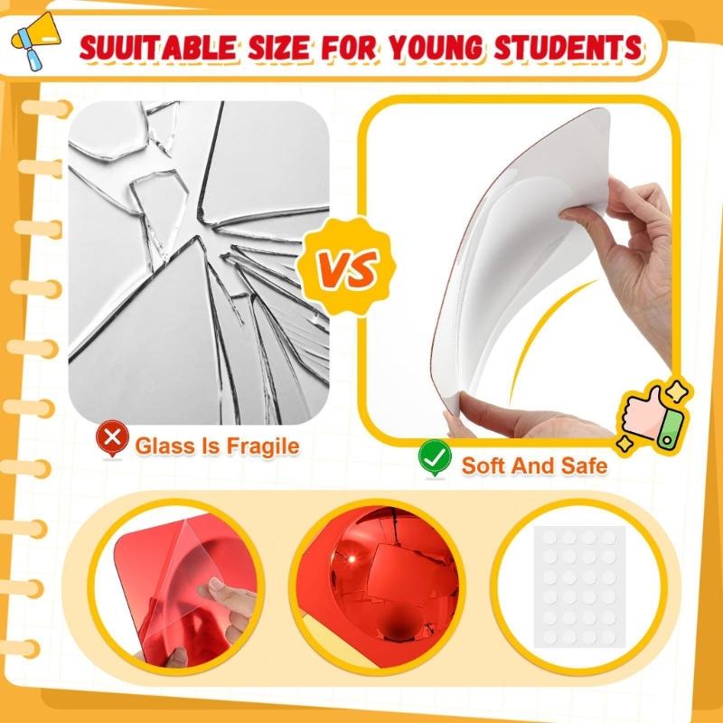 Pack of 3 Perceptual Bubble Reflectors for Perceptual C type Cognitive Development in Kids