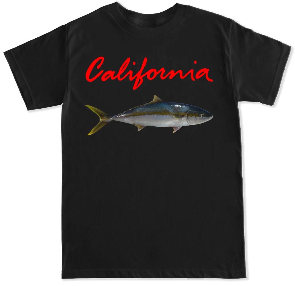 

California YELLOWTAIL Coast Sport Fish Fishing Game Wild Life T Shirt Tank Top 2XL