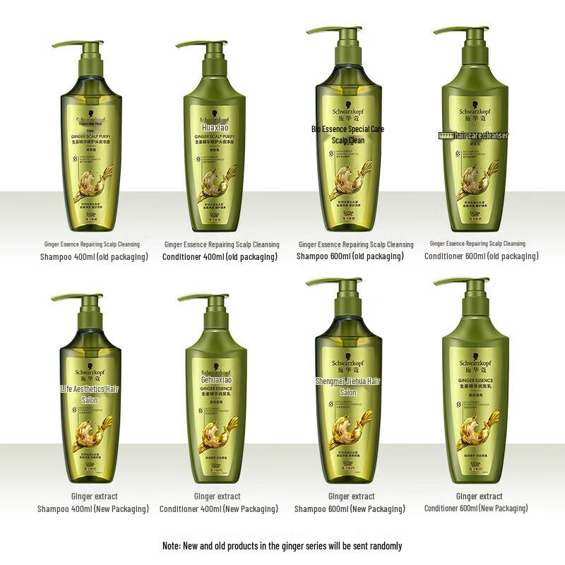 Schwarzkopf Ginger Essence Oil Control Hair Care Set