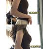 Pure desire wind positive shoulder U-neck short-sleeved T-shirt women's summer design sense niche slim waist slim Spice girl short top