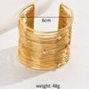 European and American style women's bracelet, personalized inlaid diamond design niche bracelet, versatile opening adjustment bracelet