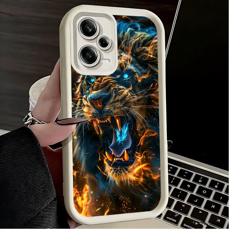 Phone Case for Xiaomi Redmi Note 15 14 13 Pro Plus Lion Male Man King Shell 12S 11 11S 11T 5G 14S Soft Silicone Funda