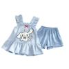 2026 Sommer Kinder Pyjama Set: Süßes Cartoon-Camisole-Top und Shorts für Mädchen