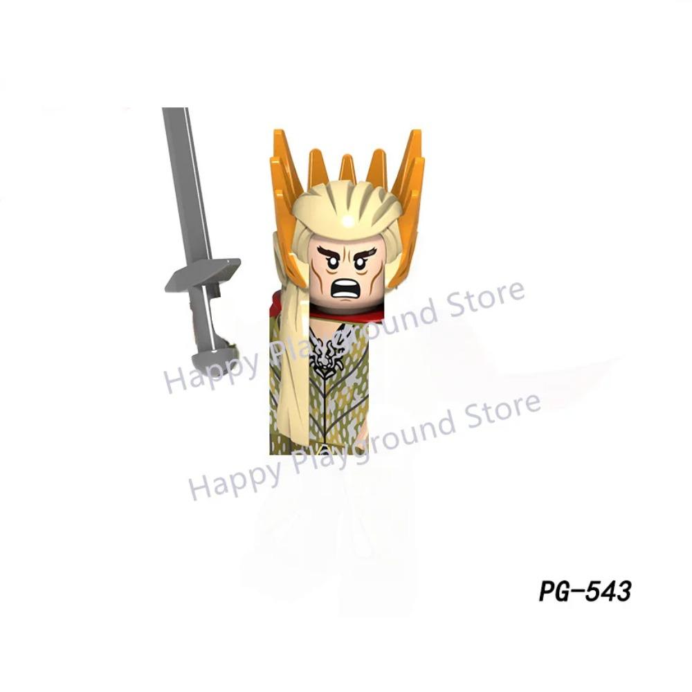 New Lord Rings Mini Figure Model Elves Orcs Army Gandalf Saruman Game Thrones Action Figure Building Blocks Kids Toys Gifts