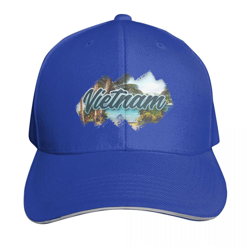 Vietnam honeymoon tripHoliday gifts Baseball Cap Ball Cap Snap Back Hat Beach Outing Christmas Hat Women Unisexs