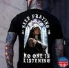 BETE WEITER NIEMAND HÖRT ZU Sexy Nonne Druck Herren Unisex T-Shirt