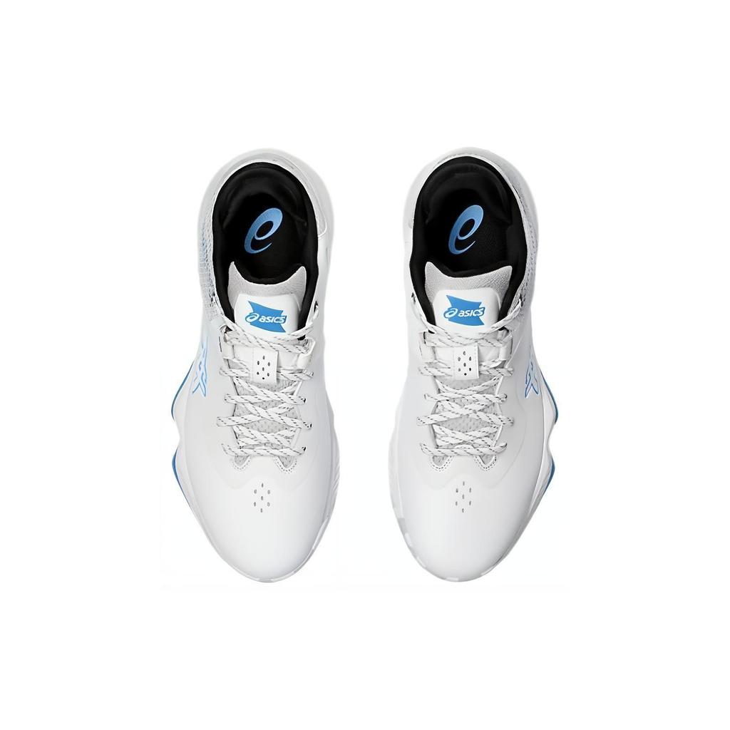 Asics Nové Módní Všestranné Basketbalové Boty Nova Surge 2 Low Pánské Tenisky Modré Bílé 1061A043-102