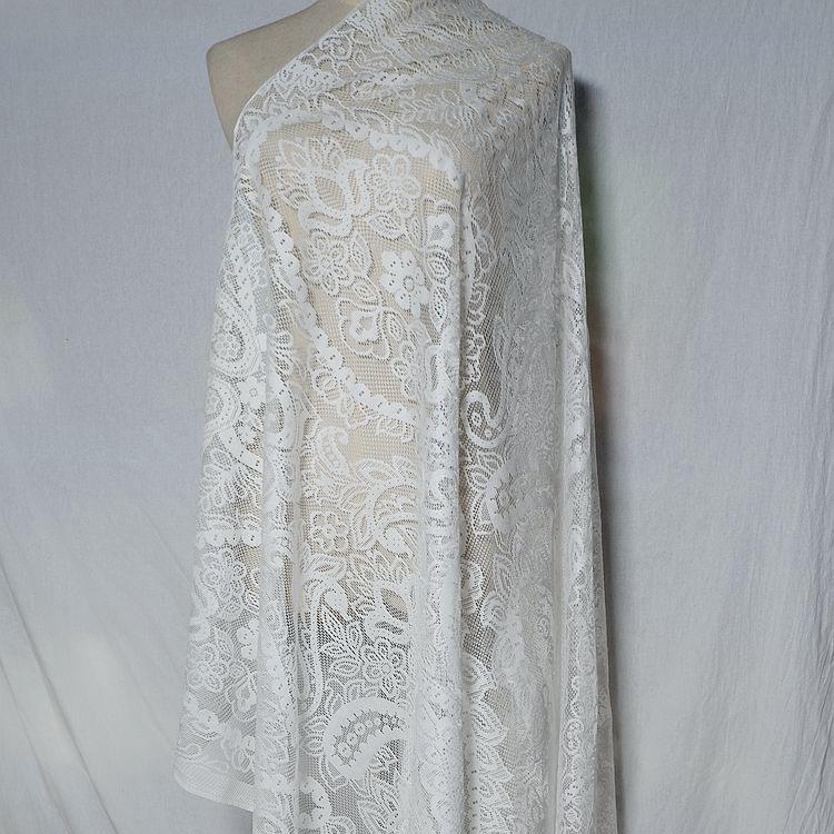 1.5 Meters Lace Trim, Delicate Long Beard Hem Eyelash Lace Fabric DIY Apparel Accessories Dress Curtain Lace Trim Material