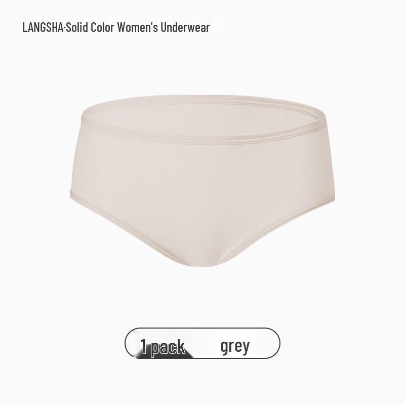 

LangSha Women s Antibacterial Cotton Mid-Waist Underwear