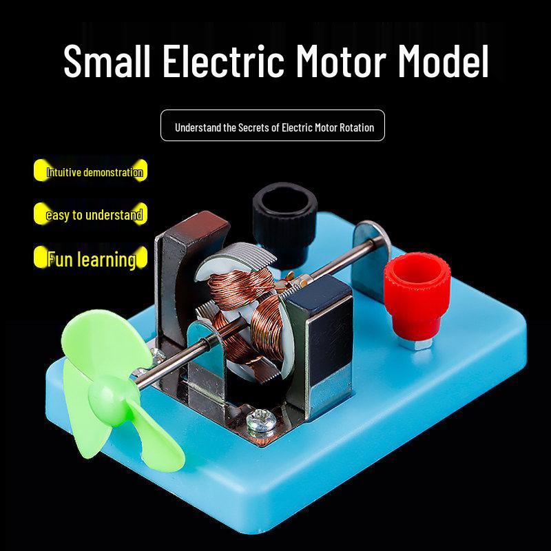 

Junior Science Electromagnetic Experiment Kit: DC Motor Model Assembly for Physics Learning