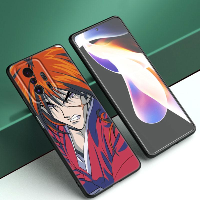 Rurouni Kenshin Anime Black Phone Case For Xiaomi Mi 9 SE 8 10 10T 11 12 13 Lite 9T 11T 12S 12T 13T 14 Pro 5G NE 11i 12X