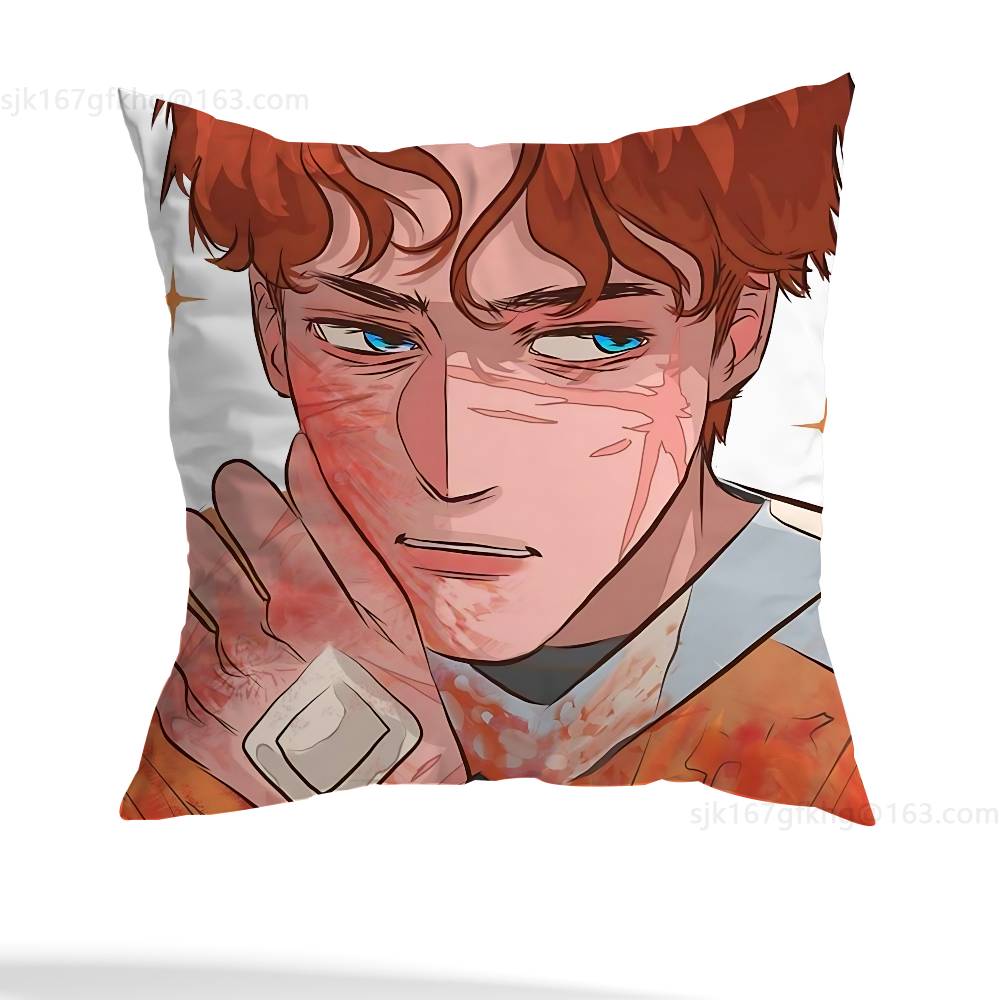 The Foxhole Court Pillow Case Square Double-Sided Printing Short Plush Sofa Cushion Cover Bedroom Bedside Pillow