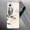 Abstract Art Line Phone Case For Xiaomi Mi 10T 11i 11T Note 10 11 Lite NE F1 POCO F3 M3 X3 GT NFC M4 X4 Pro 5G Soft Black Cover