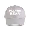Mama Bear Funny Mom Gift Baseball Cap Fashion Unisex Sunhat Womens Outdoor Sports Snapback Cap