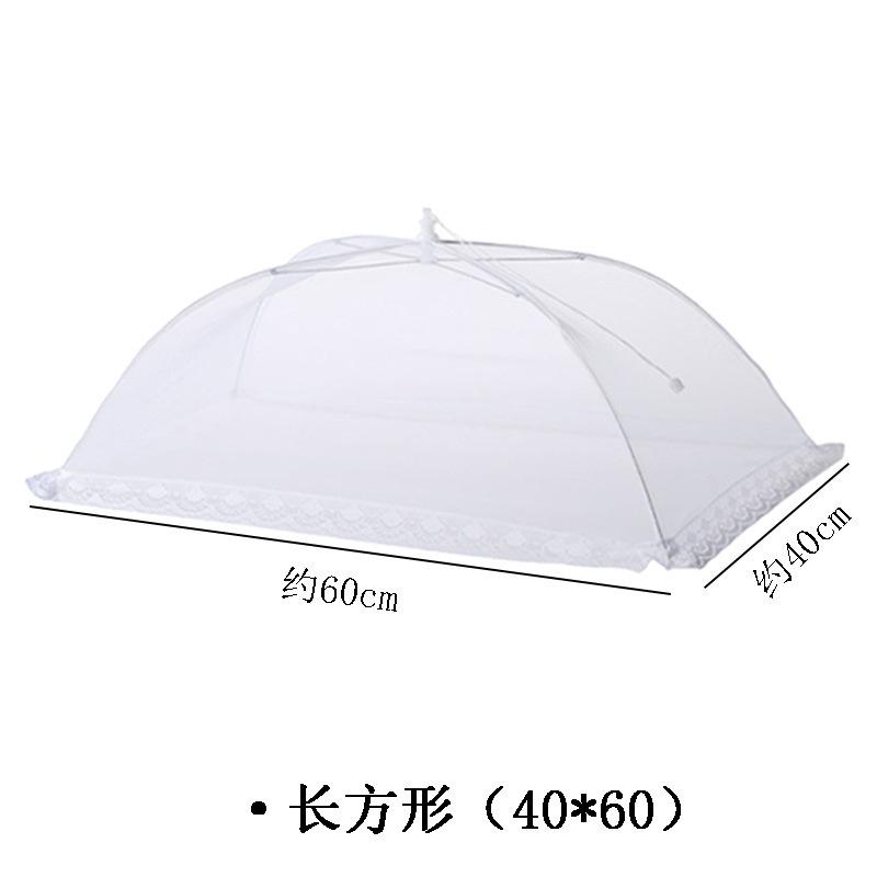 Food Cover Mesh Dome 40x60 cm Foldable Kitchen Mesh Food Tent Mesh Screen Food Protector for Indoor Outdoor Use