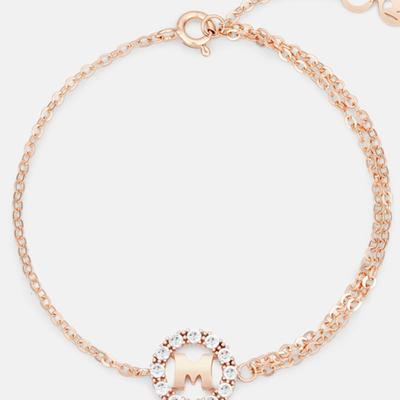 METROCITY JEWELRY M Basic Sterling Silber Rosé Armband A241SB9280RPA