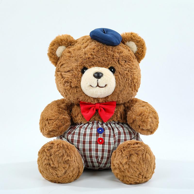 New Doll Plush Toy Clothing Bear Doll Cartoon Teddy Bear Doll Doll
