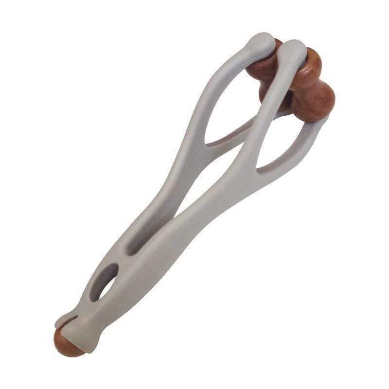 Portable Solid Wood Finger Massager Roller: Multifunctional Meridian Kneading Tool