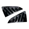 POLO Louver Rear Side Window Scoop Visor Cover Louvers Covers Accessories For Volkswagen Polo MK5 6R 6C 2011-2017
