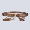 Waist Bohemian Fashion Belt With Openwork Detailing For Women Adult