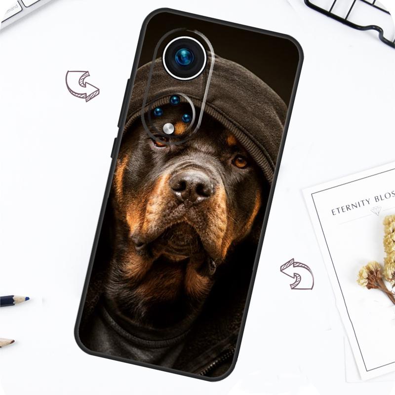

Rottweiler Dog Case For Honor Magic 5 6 7 Lite Honor 200 Pro X8b X9a X8a X8 X9 X9c X9b 50 70 90 Lite Cover Honor 200