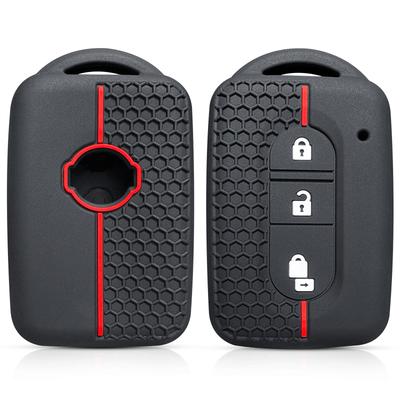 Housse de Protection de Clé pour Nissan Qashqai J10 Tiida Micra X-Trail NV200 Navara Pathfinder Juke Porte-clés Fob Porte-clés Accessoires de Voiture