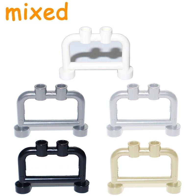 Building Block City Accessories MOC Part Fence Railing Stair Barrier Ladder Guard Bar Castle Garden Farm Military Assemble Brick