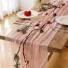 Table Runner Luxury Sheer For Wedding Arch Overlay Draping Decoration Birthday & Boho Party Table Decor Christmas Decoratio C8T0