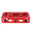 Door Hinge Jig Aluminum Alloy Template Kit for Router Adjustable Mortise Jig for 2.5in 5in Hinges