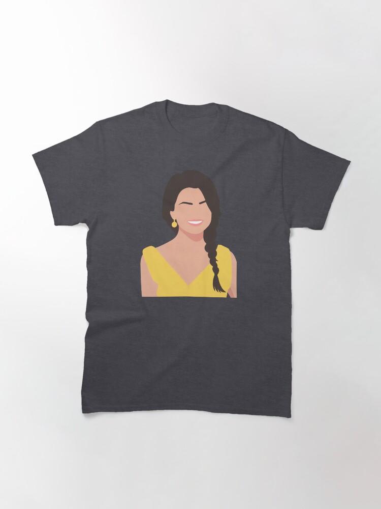 T-shirt Classica con Illustrazione Lineless di Selena Gomez