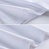 Slim Fit V Neck Casual Men T-shirt Short Sleeve Pullover Solid Color Ice Silk Youthful Style Daily Wear