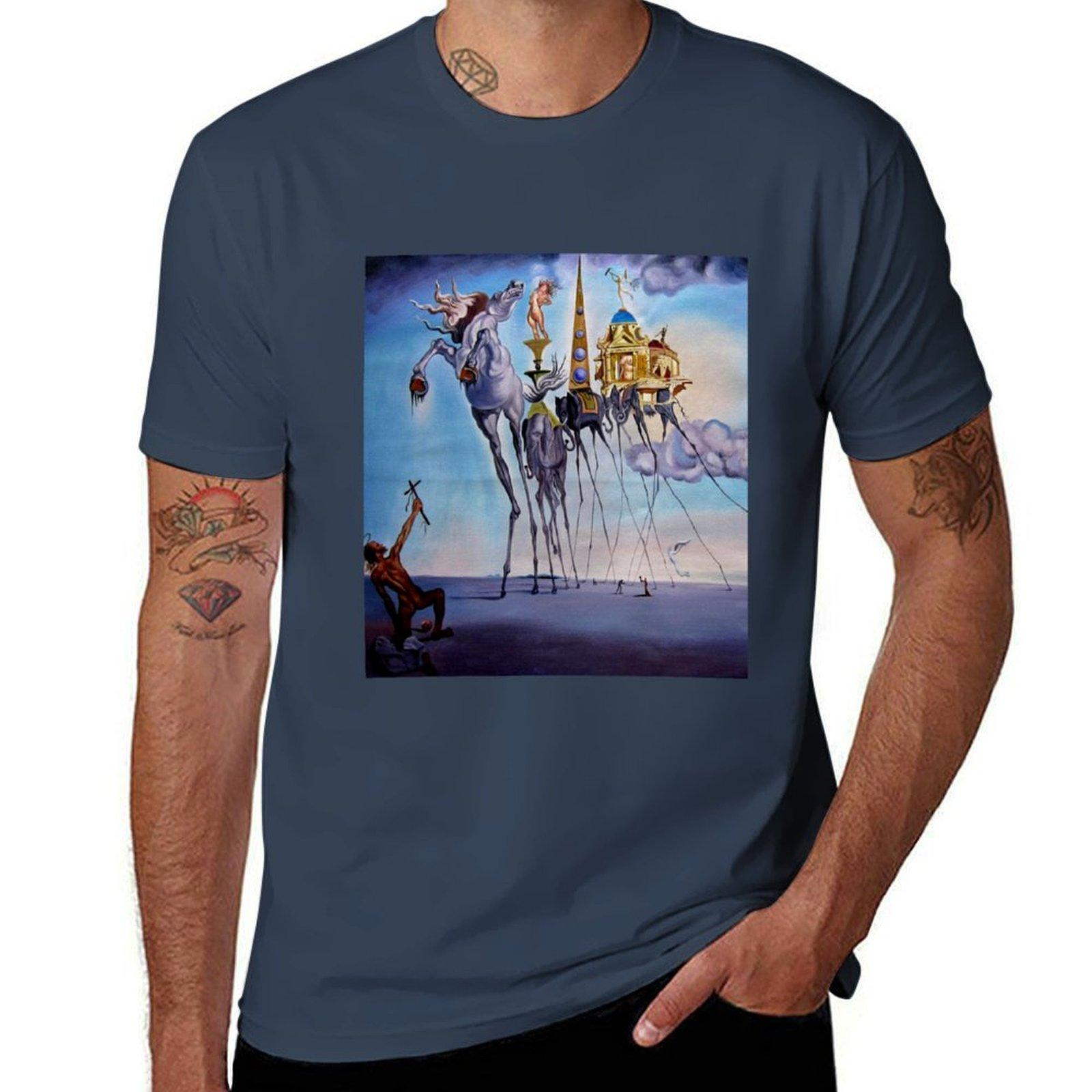Graphic Paintings Surrealism Funny T T Salvador Tshirt Unisex Shirt Original Shirts Unisex Dali S