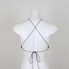 Neue Mode Damen Y2K Träger Body Harness PU Leder Gürtel Verstellbar Schwarzes BH Harness für Tägliche Outfits Party Cosplay Decora