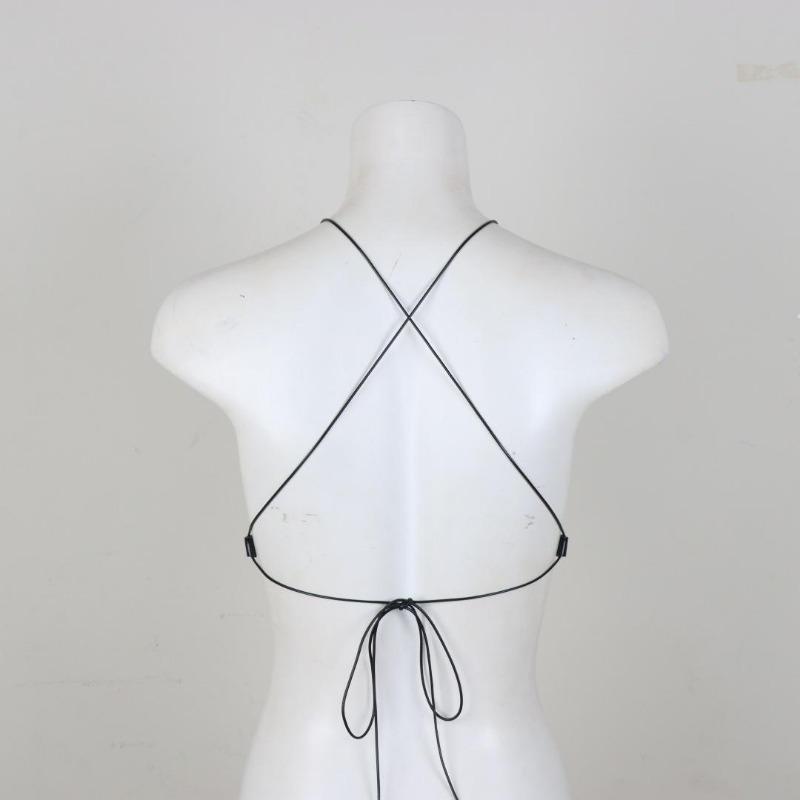 Neue Mode Damen Y2K Träger Body Harness PU Leder Gürtel Verstellbar Schwarzes BH Harness für Tägliche Outfits Party Cosplay Decora