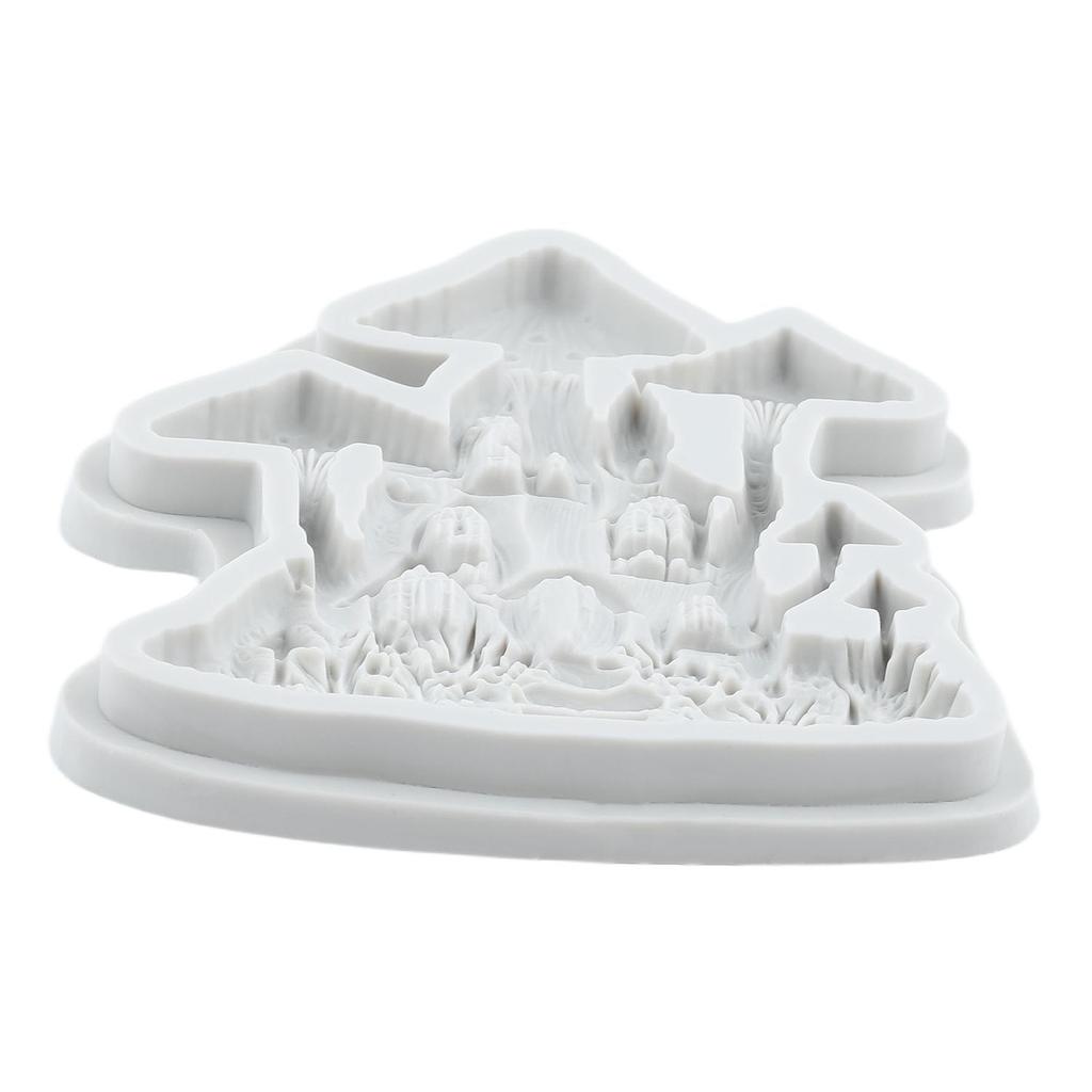 Mushroom House Silicone Molds Mushroom Fondant Mold Cake Decorating Tools Cupcake Topper Candy Chocolate Gumpaste Mold