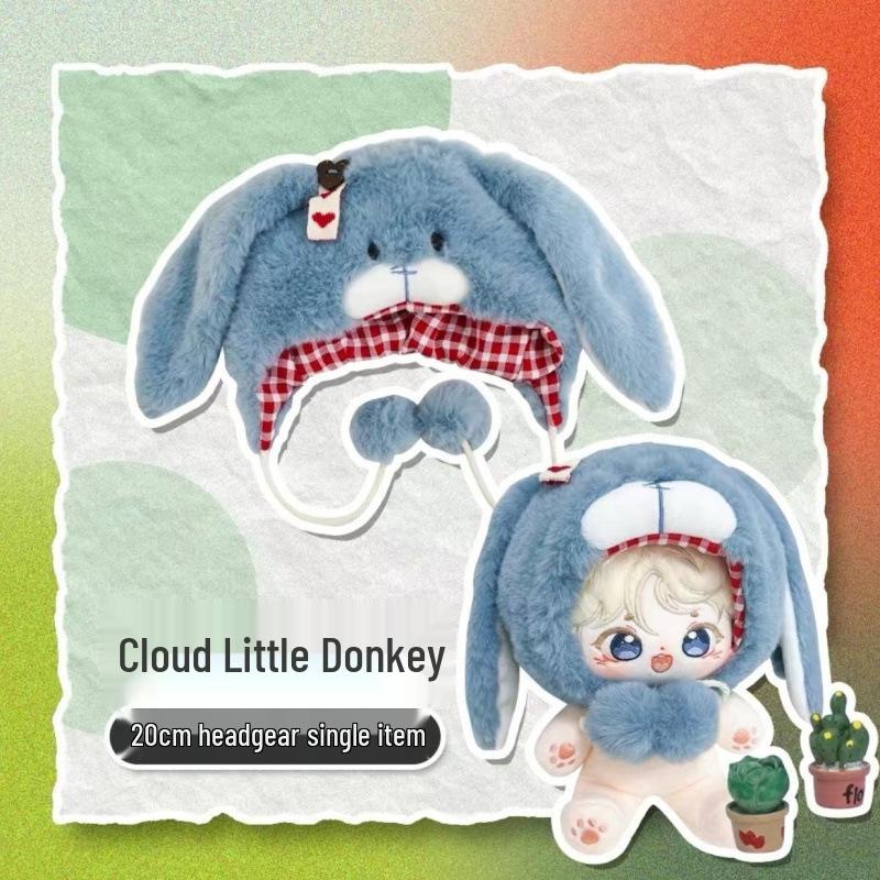 

Хлопковая кукольная одежда: Милый мультяшный комбинезон с животными, пижамный комплект 20 см