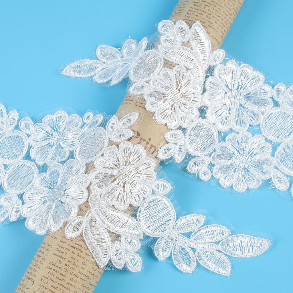 Guangzhou Car Bone Pair Of Flowers Wedding Dress Evening Dress Children'S Princess Dress Patch Pair Of Flowers Bridal Headgear Headband Accessories