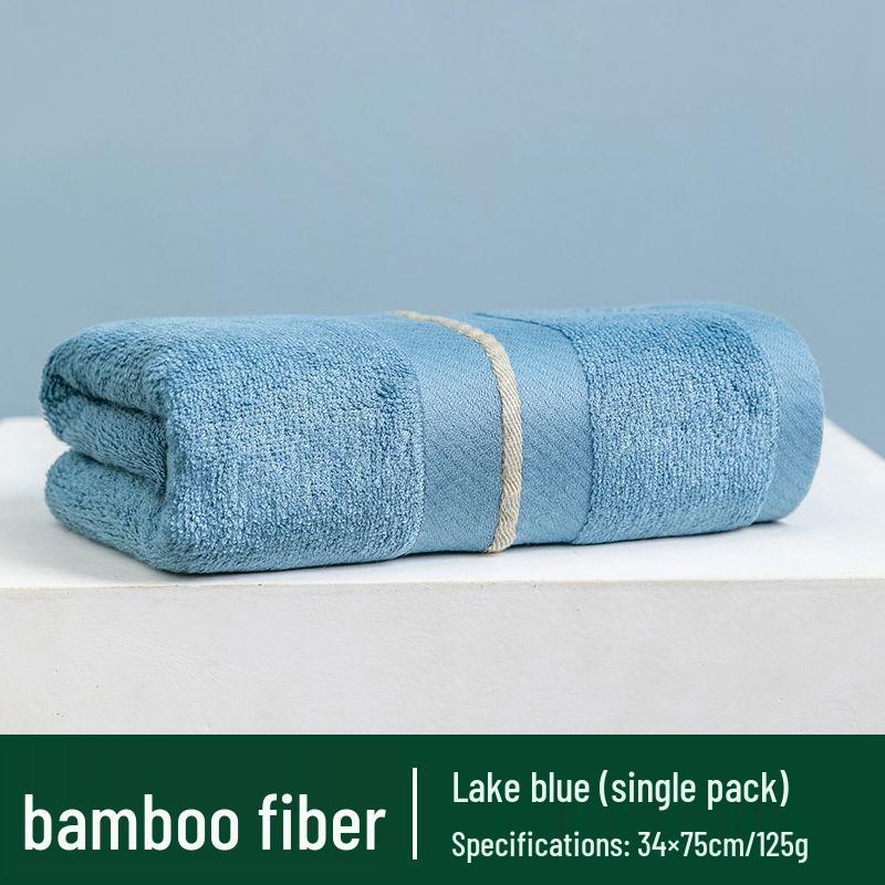Luxury Bamboo Bath Towel - Thick, Quick-Drying & Non-Shedding for Couples
