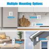 Multiple Room Wireless Thermometers Hygrometer 3 Sensors Indoor Outdoor Temperature Humidity Monitoring Display Alarm