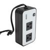 200W Car Power Converter DC 12V to 110V AC Converter Car Charger Adapter Plug Adapter for Road Trip