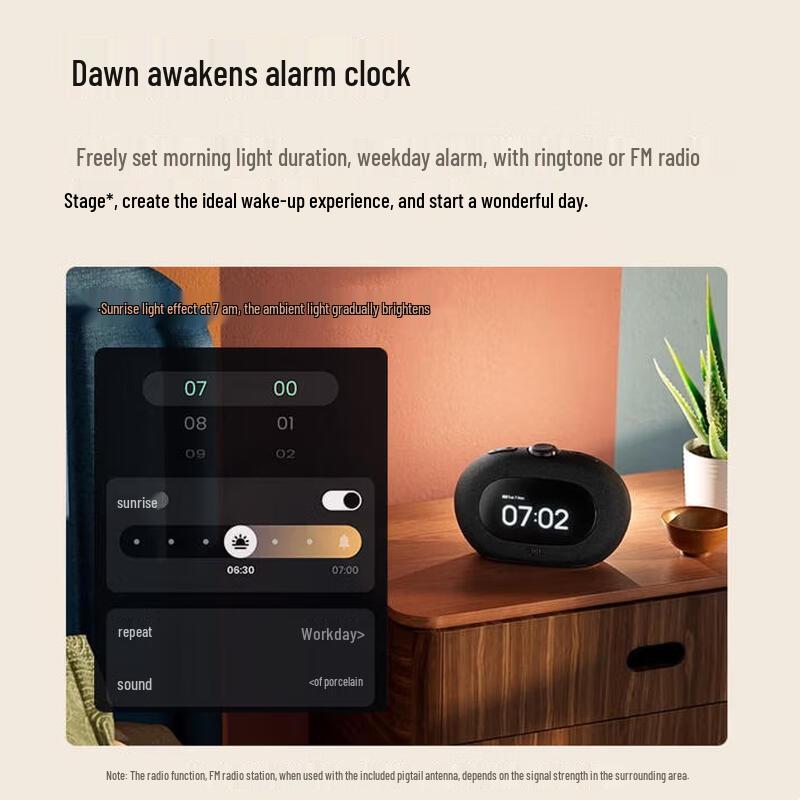 JBL Horizon 3 Bluetooth Alarm Clock Speaker