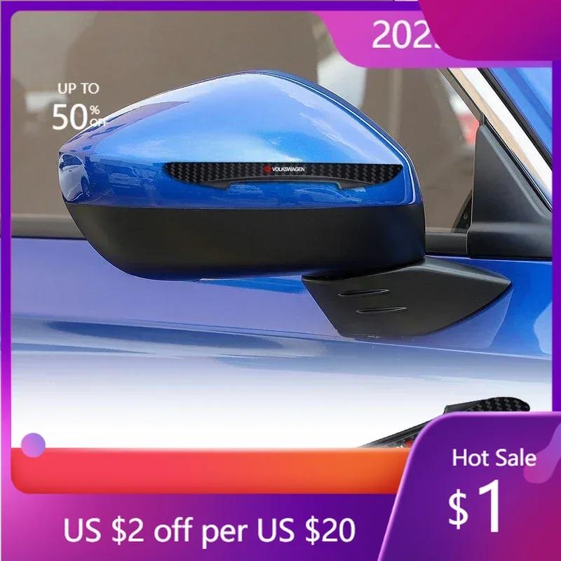 Ny Het 2025 Ny 4st Gummi Bil Dörrkantskydd Anti-Kollisionslist Dekaler För Volkswagen Golf Motion MTM Polo TDI MK4 GT