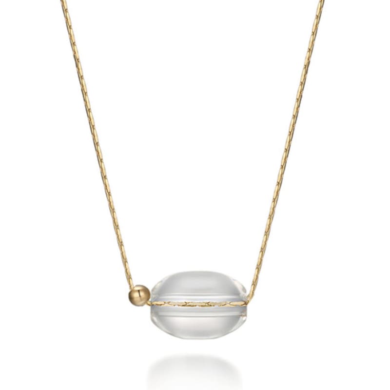 PAIGEFLYNN JEWELRY [925 Silver] Duplin Pärlhalsband