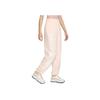 Nike Side Letter High Waist Lace-Up Casual Fleece Knit Sports Pants Women Pants Ice-Pomegranate FB8052-838