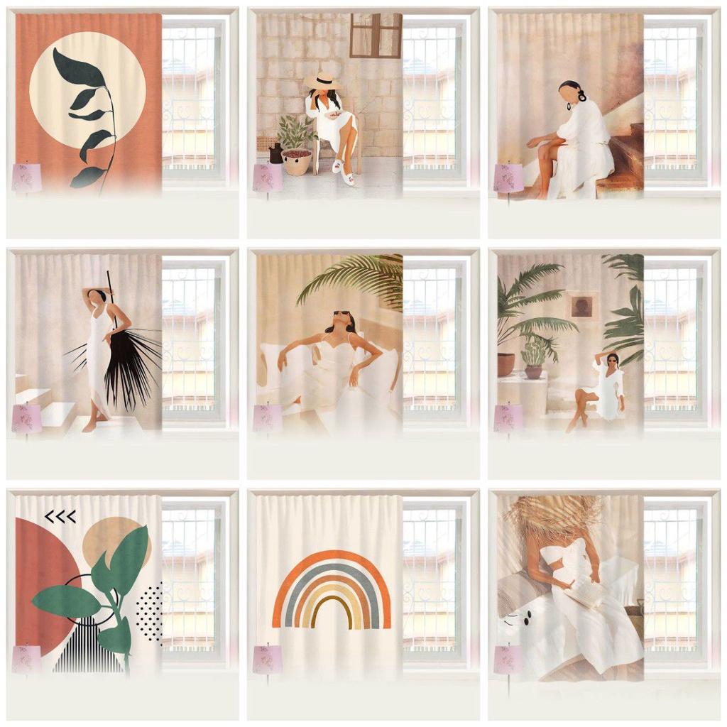 Elegant Self Adhesive Curtain Window Perfect For Cozy Bedrooms And Stylish Home Interiors