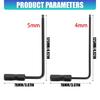 Allen Wrench Professional Wrench Screwdriver Tool Guitar Neck Trusses Rod Adjustment For Easly Neck Adjustments