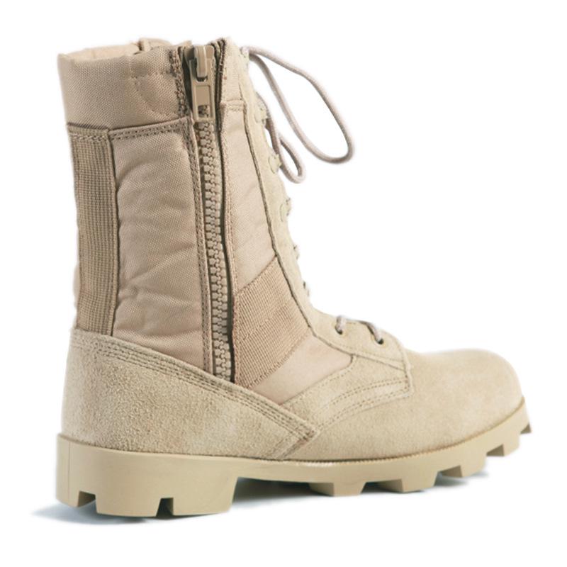 Outdoor High-Top Desert Combat Boots for Tactical Use