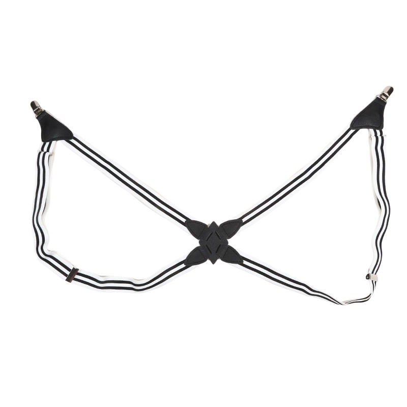 Vintage Suspenders for Men Wedding Party Formal Casual 2.5cm Wide Adjustable Elastic Trouser Braces Strap Belt