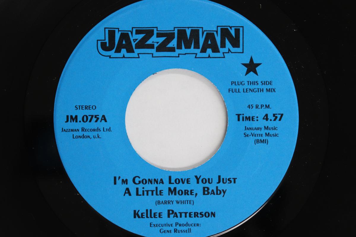 

7-дюймовая пластинка KELLEE PATTERSON - I m Gonna Love You Just A Little Mo JM075 JAZZMAN 2010 UK Соул/Фанк Б/У