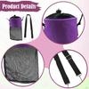 Clothes Peg Bag Mesh Organizer Storage with Hooks And Drawstring Made of Breathable Oxford for ,